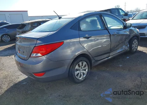 2016 Hyundai Accent Se z USA, uszkodzony, nr VIN KMHCT4AE8GU007363
